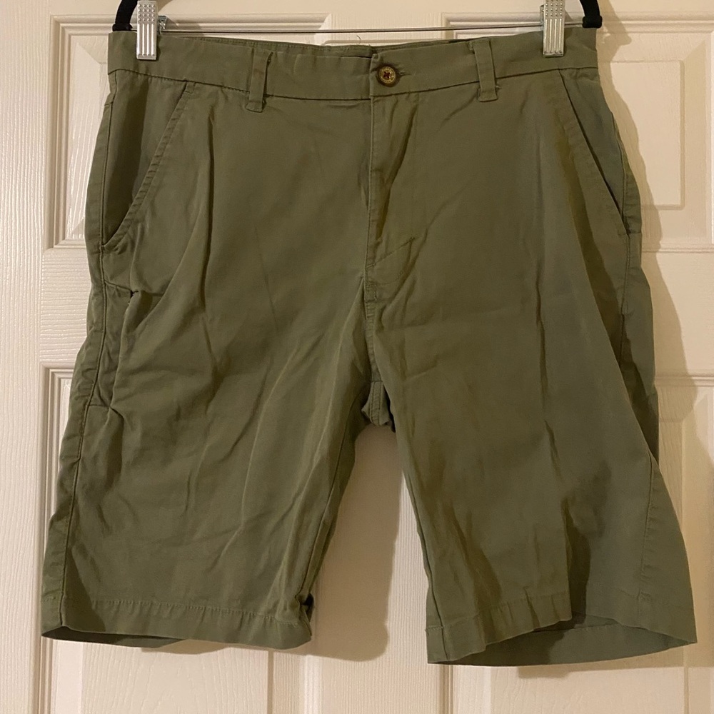 Men's Olive Green Shorts